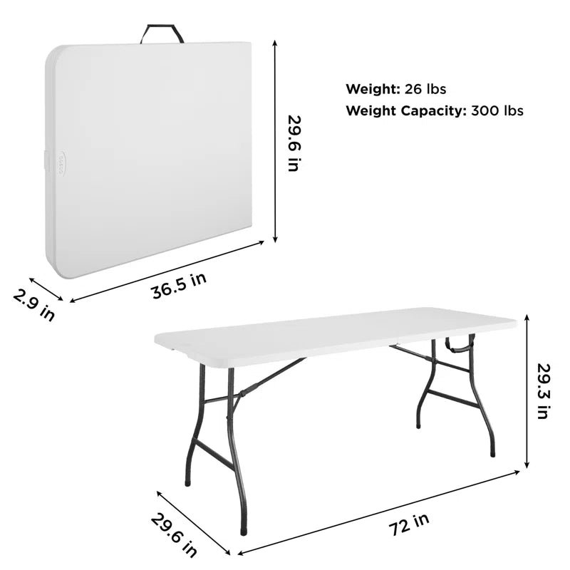 Fold-in-Half Banquet Table - LucyFunParty