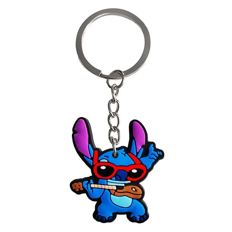 10pcs Lilo & Stitch Keychains – Party Favors & Gift Bag Fillers for Kids - LucyFunParty