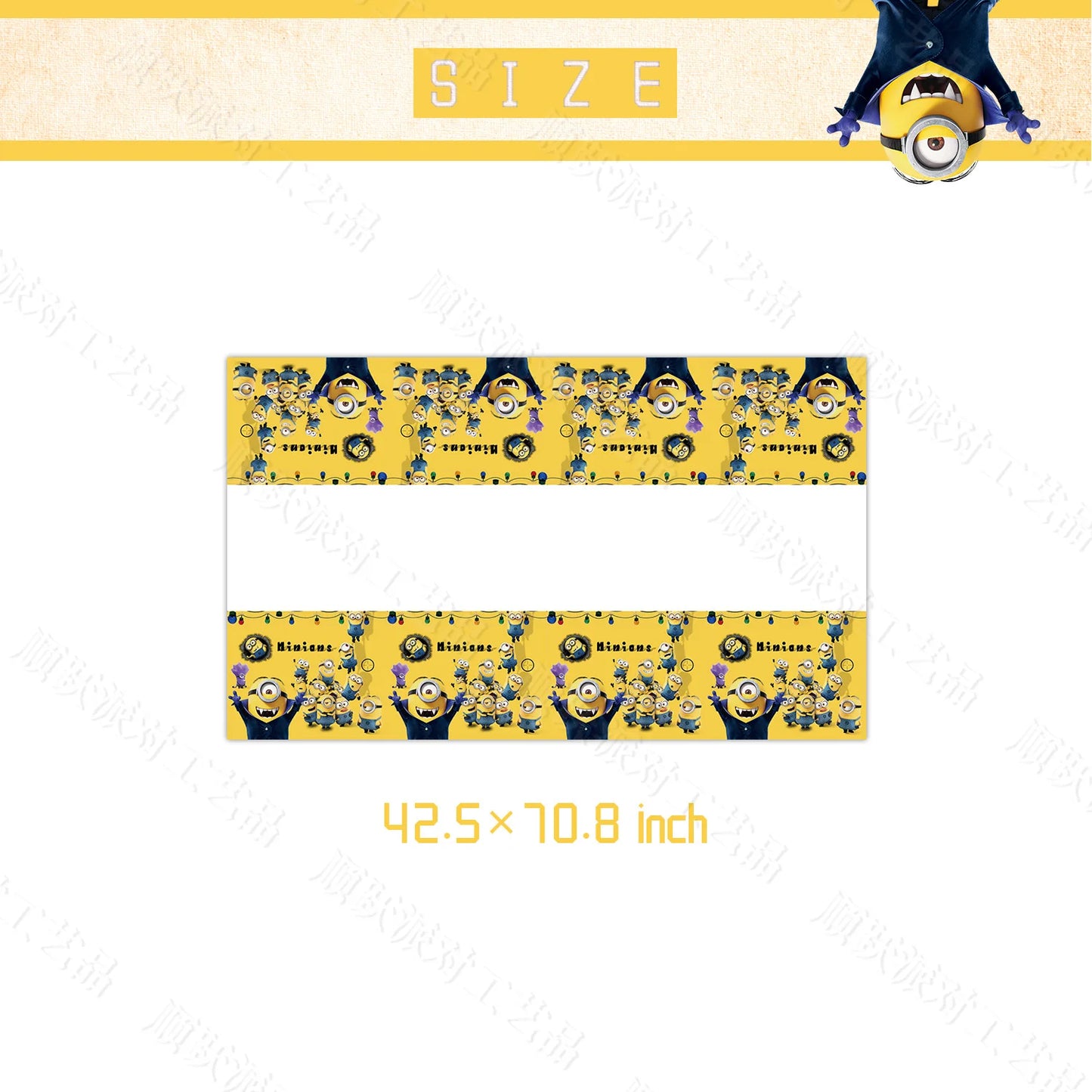 81pcs Minions Birthday Party Set – Tableware, Decorations & Utensils - LucyFunParty