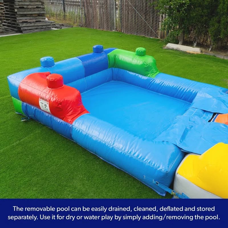 Bounce House (with Pool and Slide)