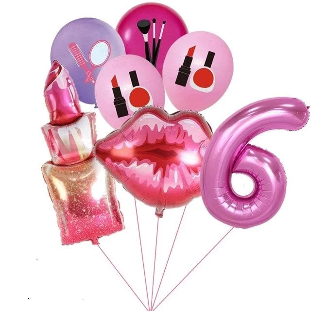 Spa Makeup Party Supplies – Disposable Tableware, Balloons & Decorations - LucyFunParty