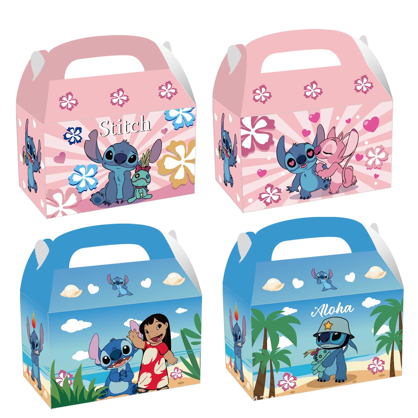 Lilo & Stitch Party Favors – Slap Bracelets, Straws, Bags, Stickers & Rings - LucyFunParty