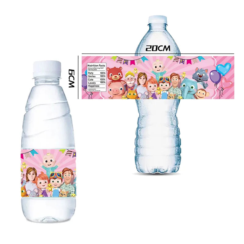 Cartoon Melon Theme Party Tableware – Plates, Napkins & Tablecloth Set - LucyFunParty