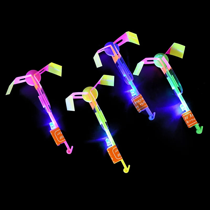 5/20pcs LED Catapult Helicopter Toys – Fun Party Favors & Pinata Fillers - LucyFunParty