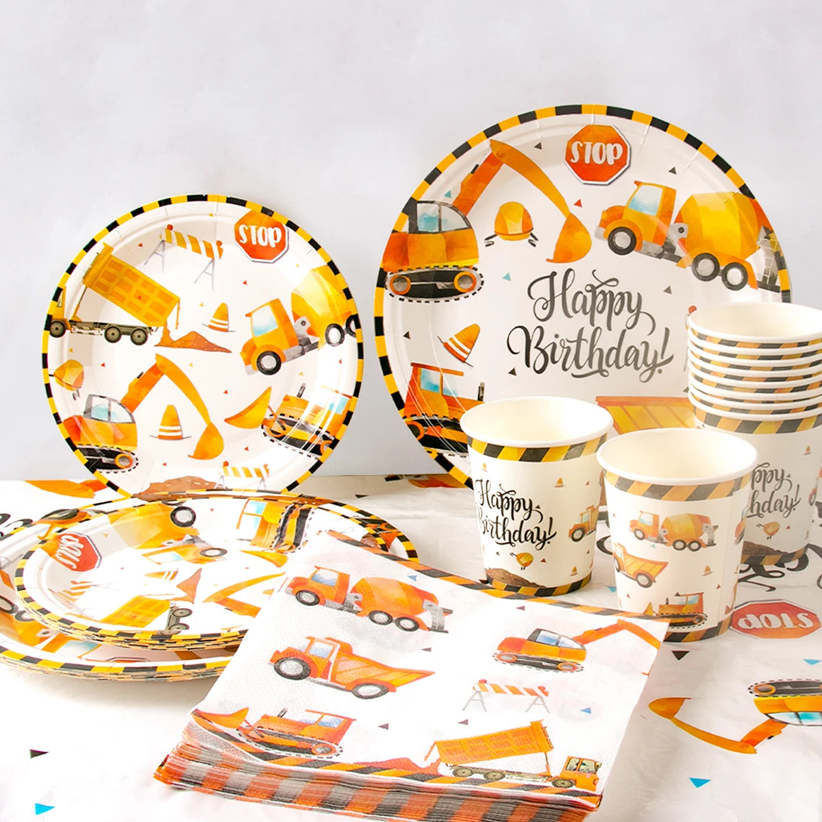 Construction Themed Party Decorations - LucyFunParty