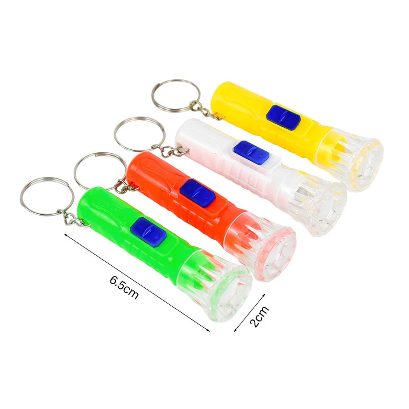 10/20pcs Mini LED Flashlights – Kids' Party Favors & Pinata Fillers - LucyFunParty