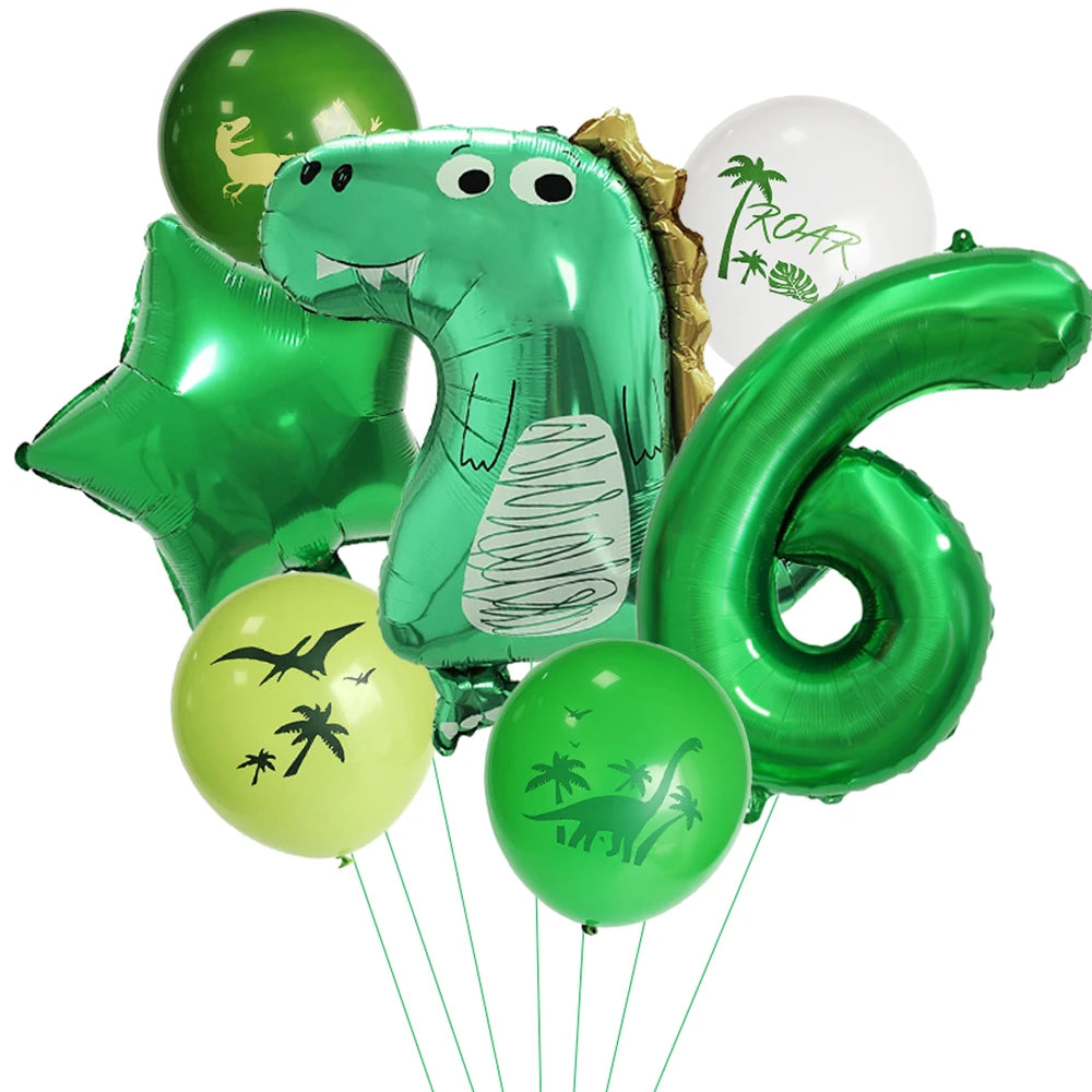 Dinosaur Theme Party Tableware – Disposable Plates, Cups & Tablecloth Set - LucyFunParty