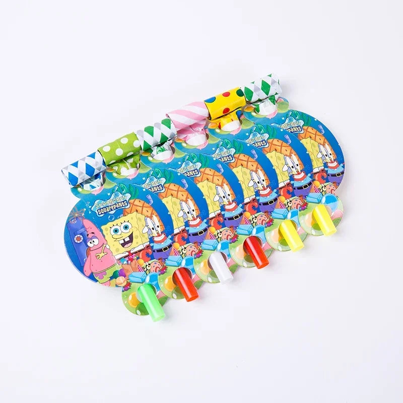 SpongeBob Theme Party Tableware – Disposable Plates, Cups & Napkins Set - LucyFunParty