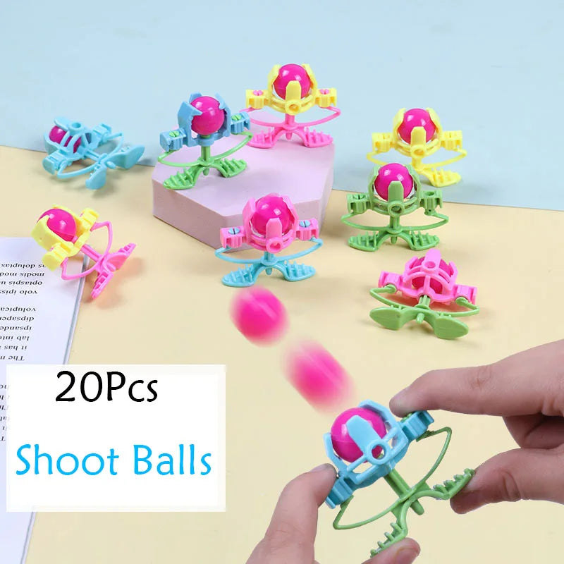 20pcs Push Shoot Ball Toys – Kids' Party Favors & Pinata Fillers - LucyFunParty