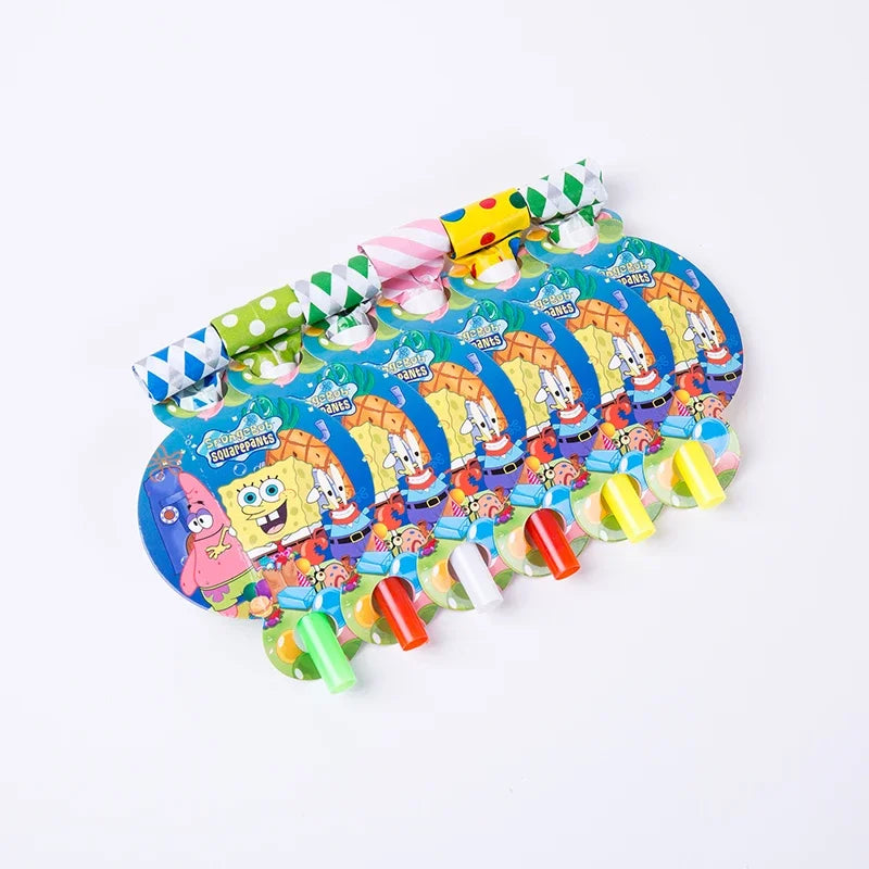 SpongeBob Theme Party Tableware – Disposable Plates, Cups & Napkins Set - LucyFunParty