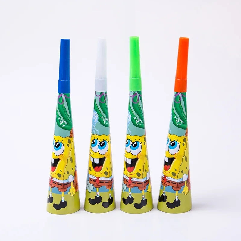 SpongeBob Theme Party Tableware – Disposable Plates, Cups & Napkins Set - LucyFunParty