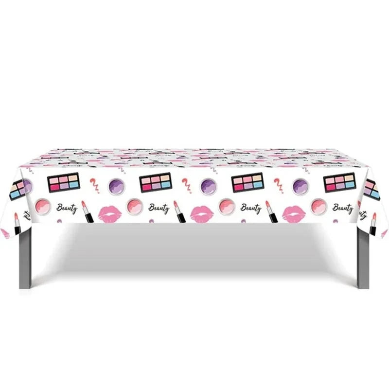 Spa Makeup Party Supplies – Disposable Tableware, Balloons & Decorations - LucyFunParty