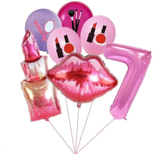 Spa Makeup Party Supplies – Disposable Tableware, Balloons & Decorations - LucyFunParty