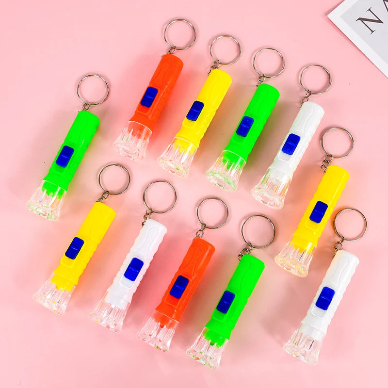 10/20pcs Mini LED Flashlights – Kids' Party Favors & Pinata Fillers - LucyFunParty
