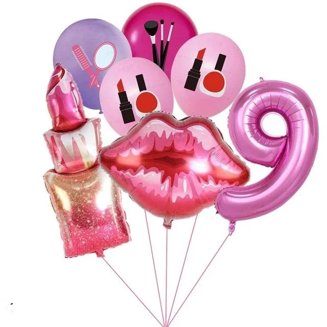 Spa Makeup Party Supplies – Disposable Tableware, Balloons & Decorations - LucyFunParty