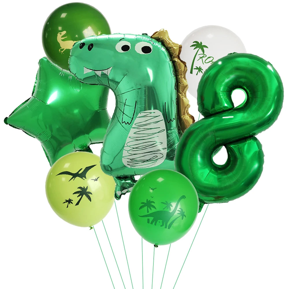 Dinosaur Theme Party Tableware – Disposable Plates, Cups & Tablecloth Set - LucyFunParty