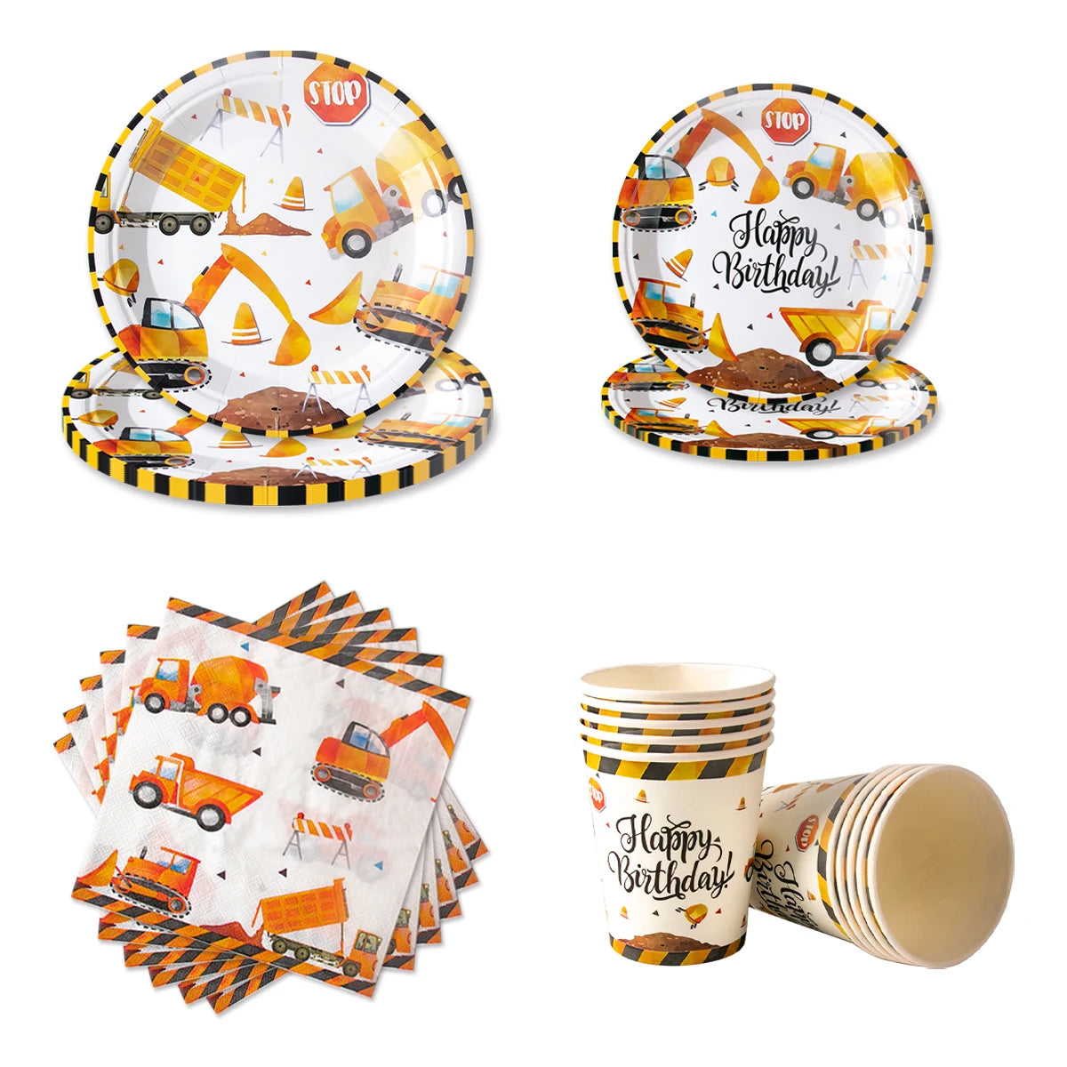 Construction Themed Party Decorations - LucyFunParty