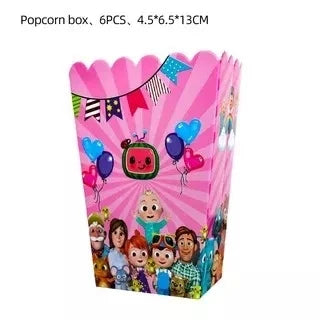 Cartoon Melon Theme Party Tableware – Plates, Napkins & Tablecloth Set - LucyFunParty