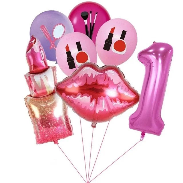 Spa Makeup Party Supplies – Disposable Tableware, Balloons & Decorations - LucyFunParty