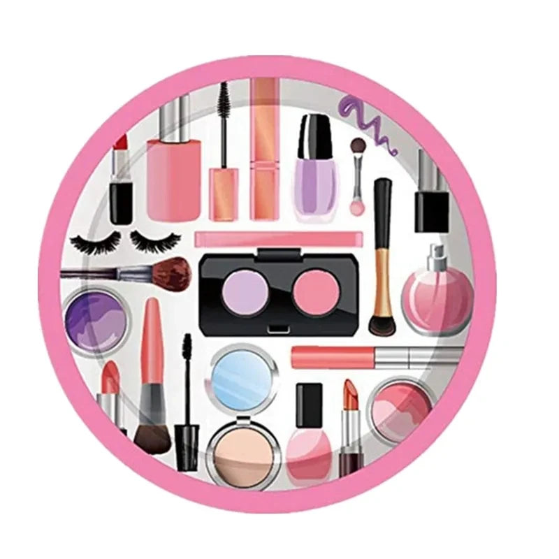 Spa Makeup Party Supplies – Disposable Tableware, Balloons & Decorations - LucyFunParty