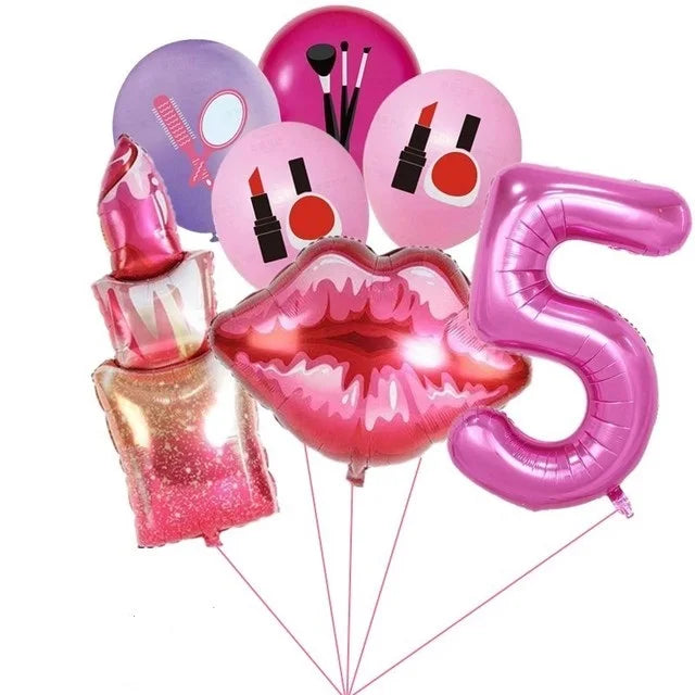 Spa Makeup Party Supplies – Disposable Tableware, Balloons & Decorations - LucyFunParty