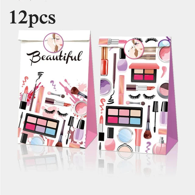 Spa Makeup Party Supplies – Disposable Tableware, Balloons & Decorations - LucyFunParty