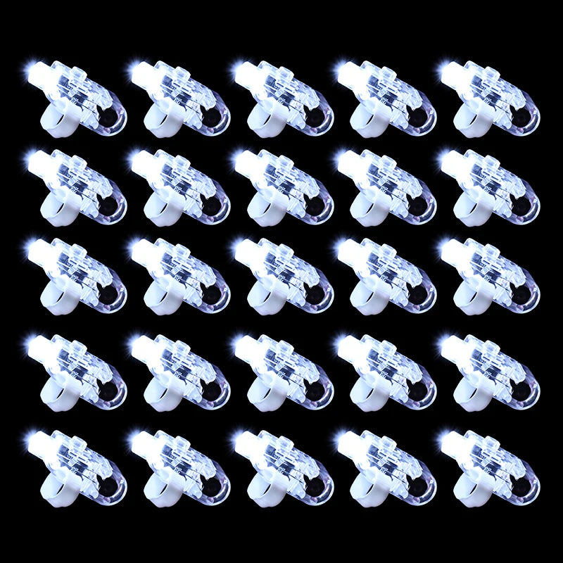 30/60/100pcs LED Finger Lights – Fun Party Favors for Kids & Events - LucyFunParty