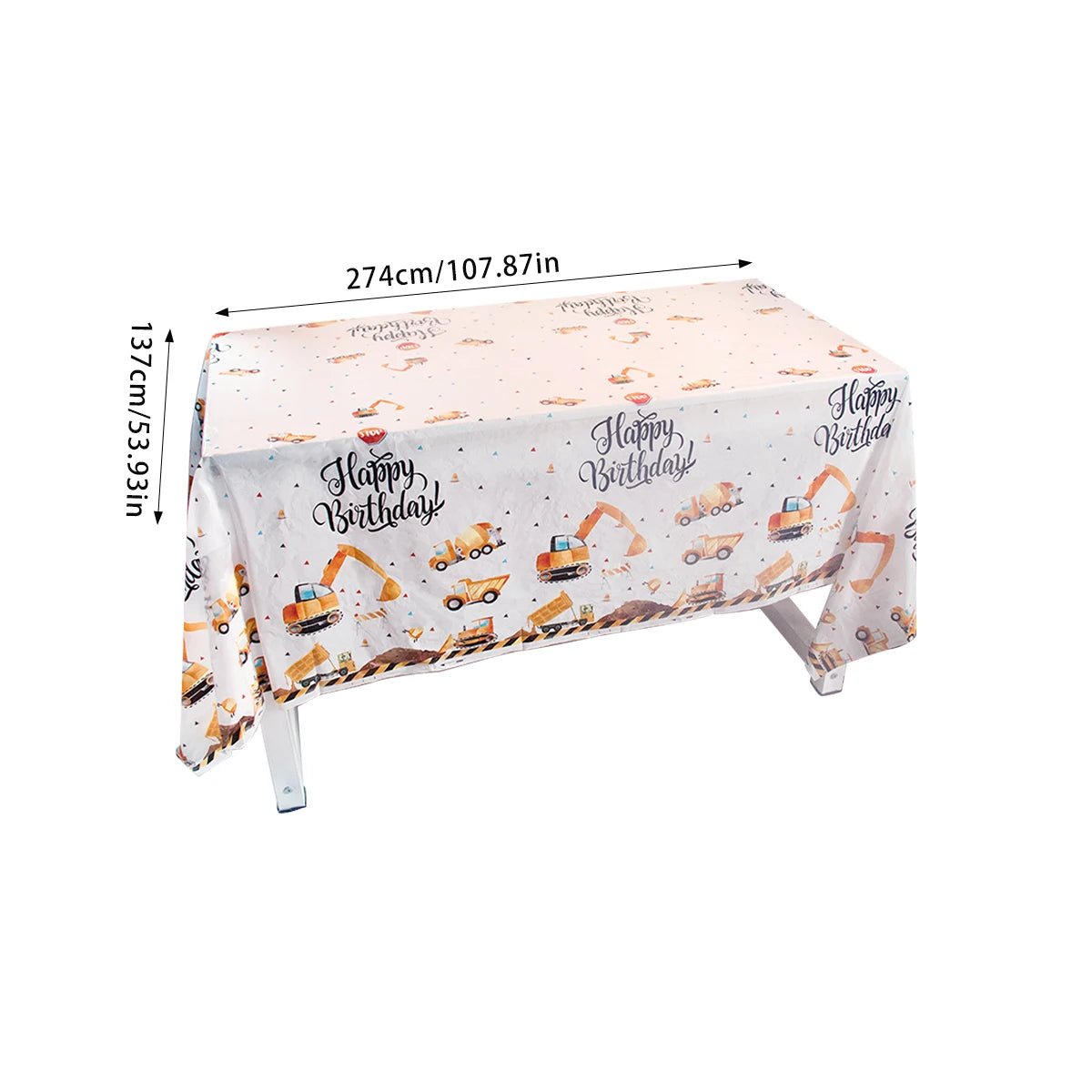 Construction Themed Party Decorations - LucyFunParty