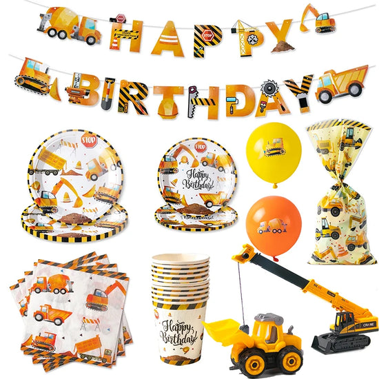 Construction Theme Party Supplies