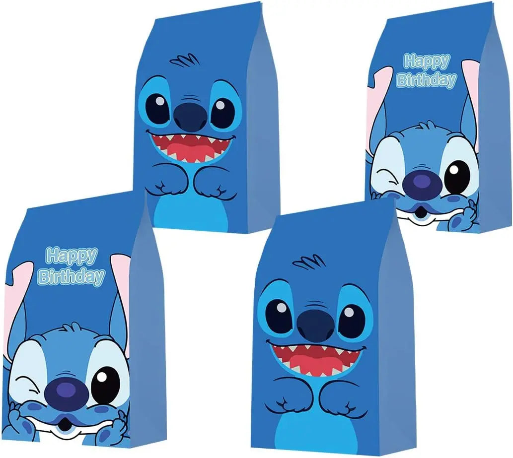 Lilo & Stitch Party Favors – Slap Bracelets, Straws, Bags, Stickers & Rings - LucyFunParty