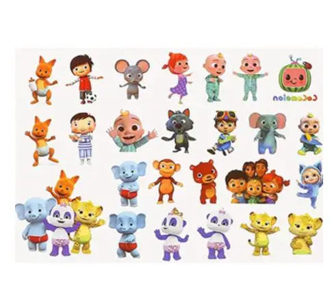 Cartoon Melon Theme Party Tableware – Plates, Napkins & Tablecloth Set - LucyFunParty