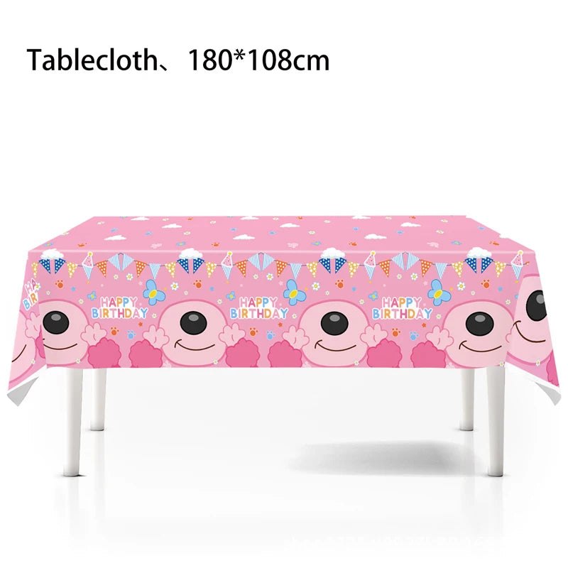 Bluey Theme Party Tableware – Disposable Plates, Cups & Napkins Set - LucyFunParty