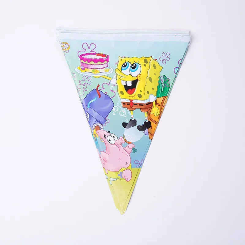 SpongeBob Theme Party Tableware – Disposable Plates, Cups & Napkins Set - LucyFunParty