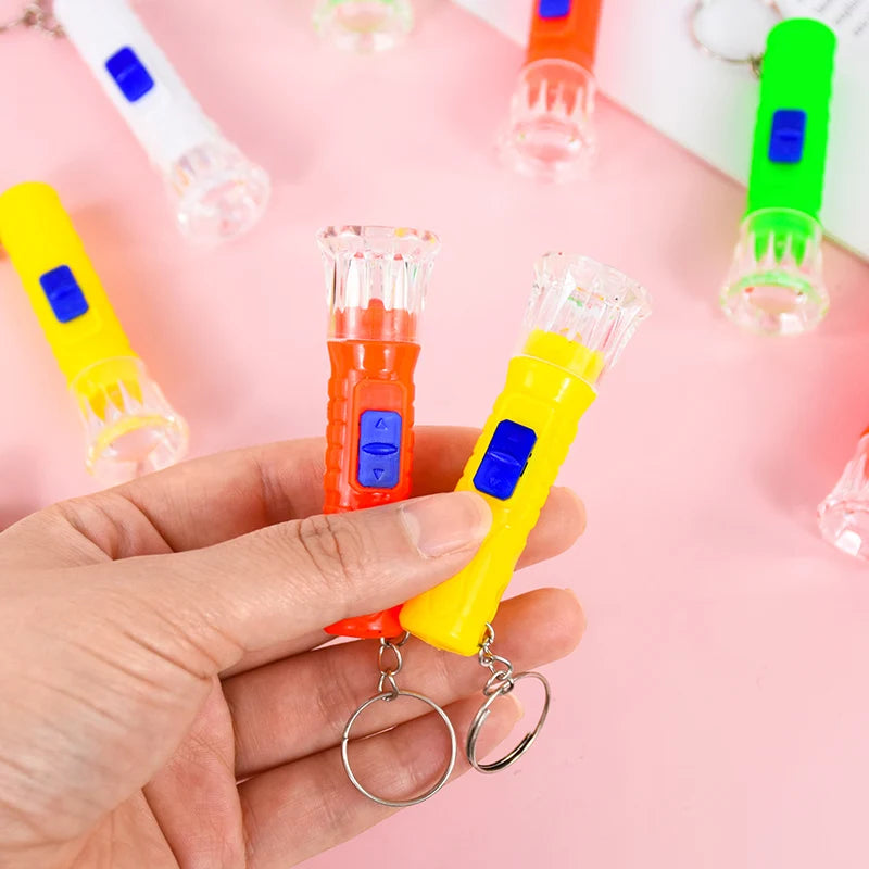 10/20pcs Mini LED Flashlights – Kids' Party Favors & Pinata Fillers - LucyFunParty